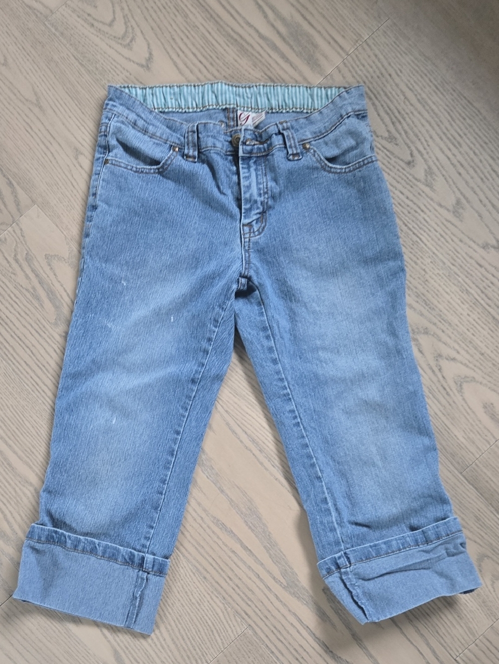 G UNIT  Rolled-Cuff Denim Jeans